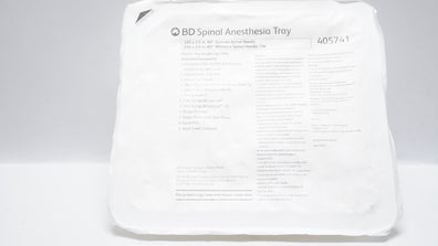 BD 405741 Spinal Anesthesia Tray